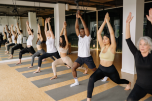Yoga or fitness classes